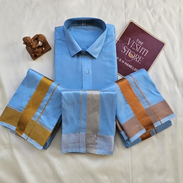 Premium Art Silk - Sky Blue