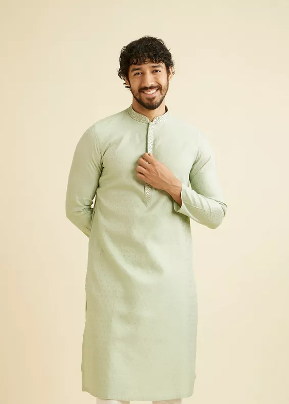 Pista Green Kurta
